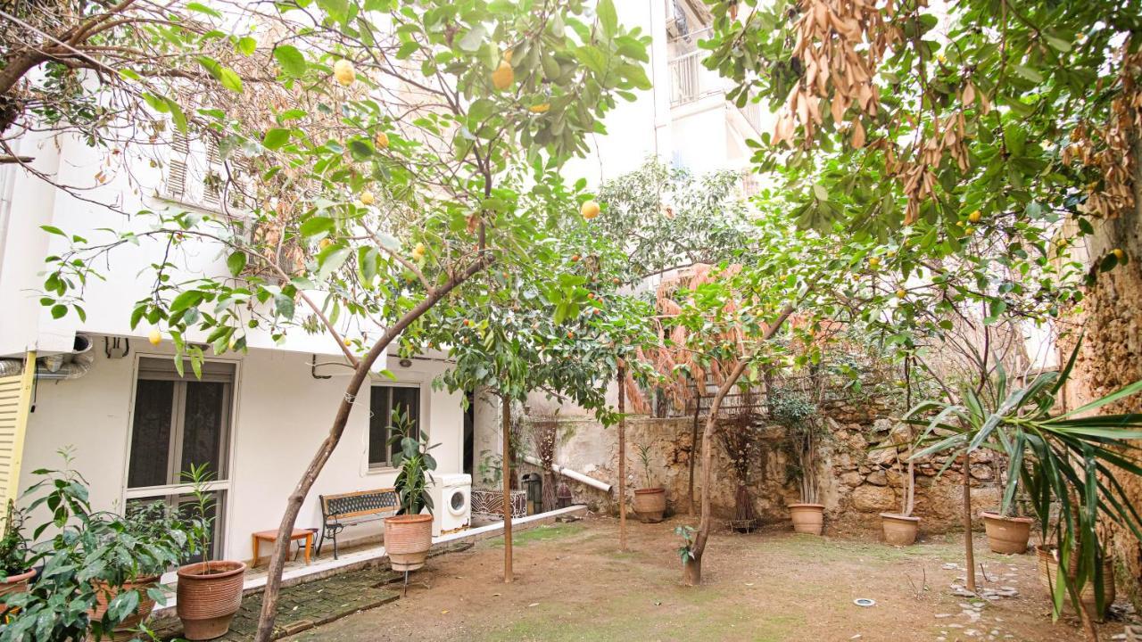 Calm And Cozy Flat With Romantic Garden Athén Kültér fotó